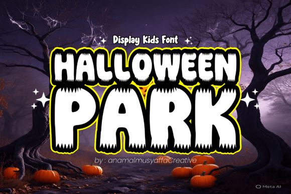 Halloween Park Font - Featured Image