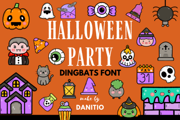 Halloween Party Font - Featured Image