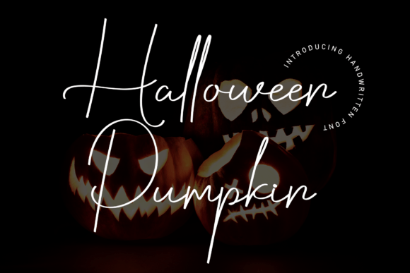 Halloween Pumpkin Font - Featured Image