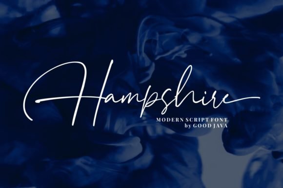 Hampshire Font - Featured Image