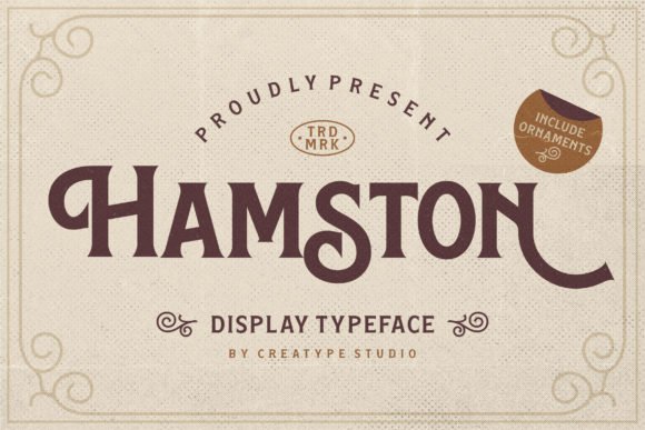 Hamston Font - Featured Image