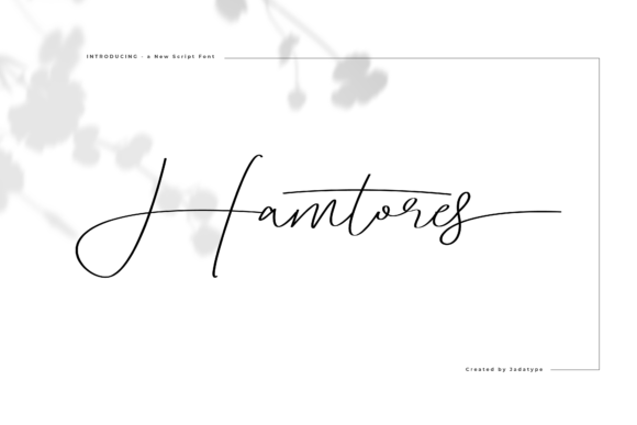 Hamtores Font - Featured Image