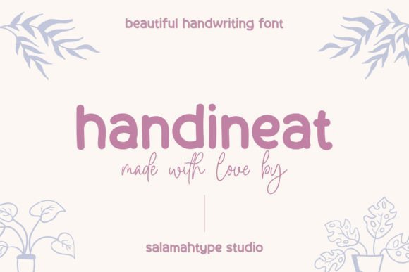 Handineat Font - Featured Image