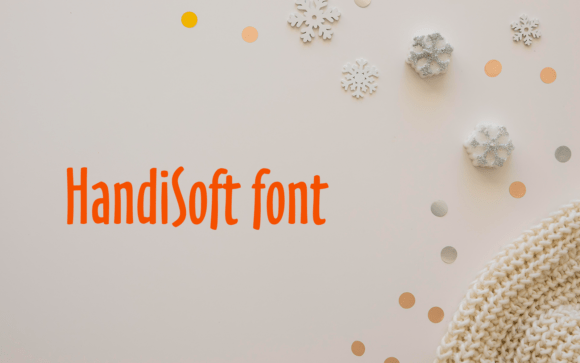 Handisoft Font - Featured Image