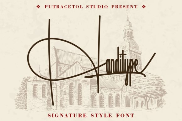 Handitype Font - Featured Image