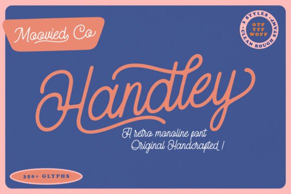 Handley Font - Featured Image