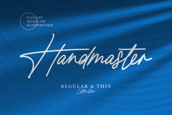 Handmaster Font - Featured Image