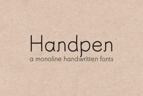 Handpen Font - Featured Image