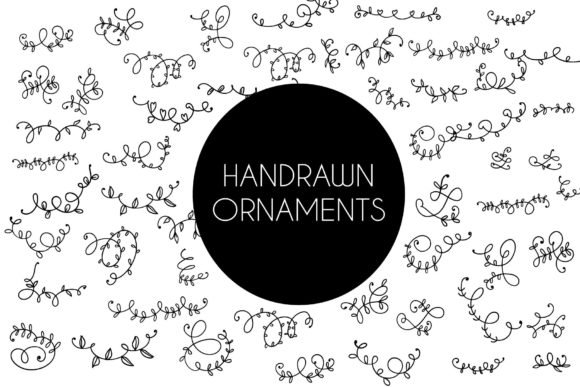Handrawn Ornaments Font - Featured Image