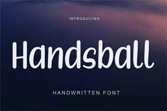 Handsball Font - Featured Image