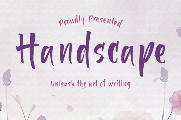 Handscape Font - Featured Image