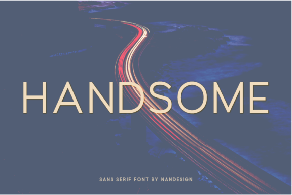 Handsome Font - Featured Image