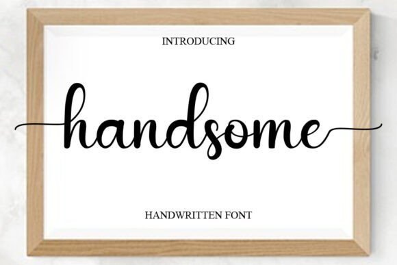 Handsome Font - Featured Image
