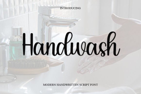 Handwash Font - Featured Image