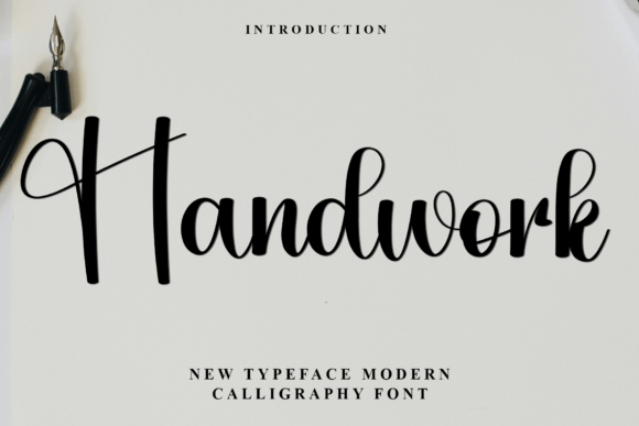 Handwork Font - Featured Image