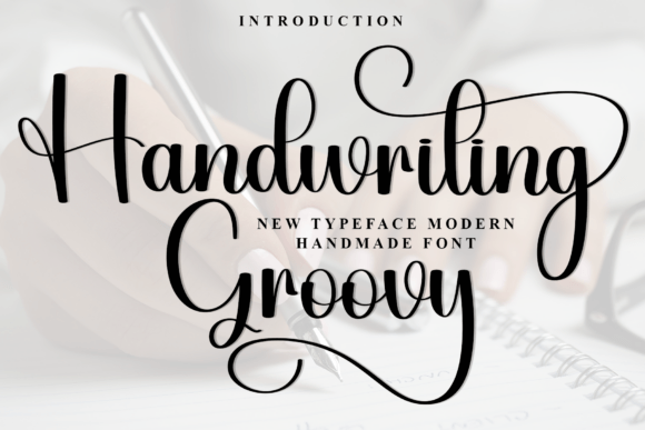 Handwriting Groovy Font - Featured Image