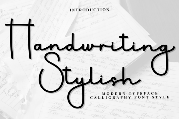 Handwriting Stylish Font - Featured Image