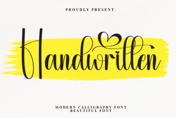 Handwritten Font - Featured Image