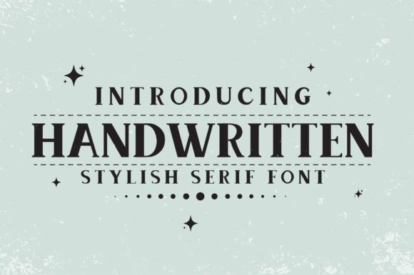 Handwritten Font - Featured Image