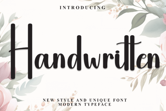 Handwritten Font - Featured Image