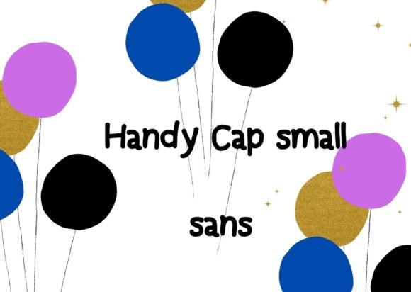 Handy Caps Small Sans Font - Featured Image