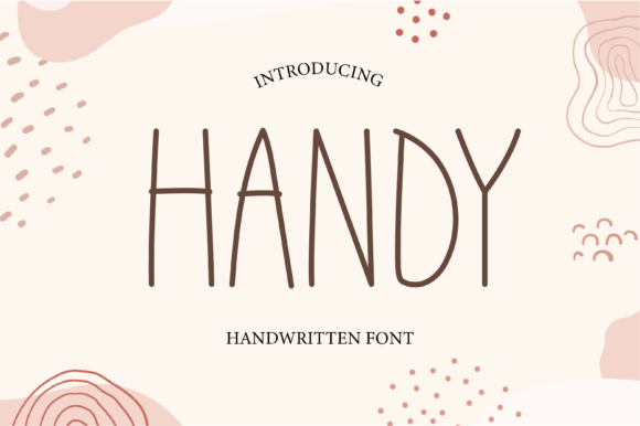 Handy Font - Featured Image