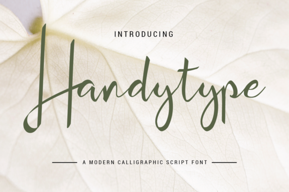 Handytype Font - Featured Image