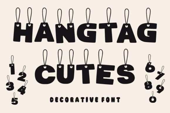 Hangtag Cutes Font - Featured Image