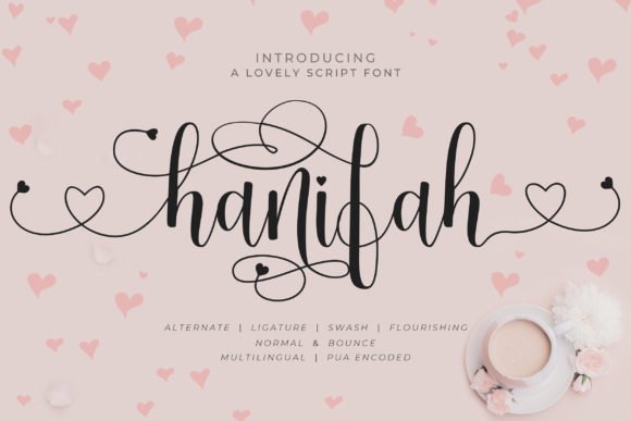 Hanifah Font - Featured Image