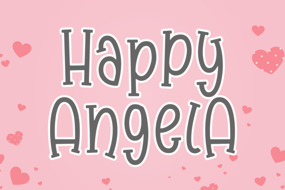 Happy Angela Font - Featured Image