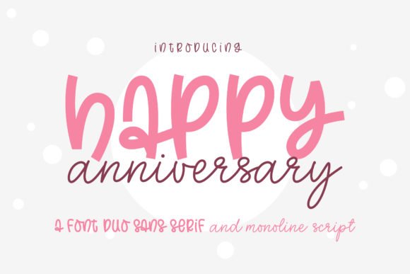 Happy Anniversary Font - Featured Image