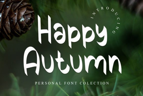 Happy Autumn Font - Featured Image