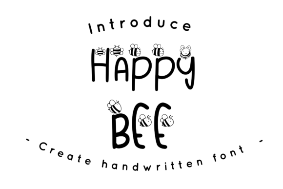 Happy Bee Font - Featured Image