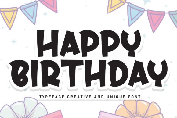 Happy Birthday Font - Featured Image
