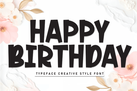 Happy Birthday Font - Featured Image