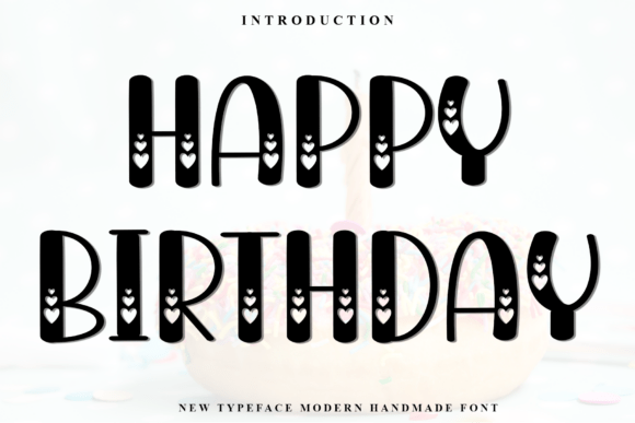 Happy Birthday Font - Featured Image