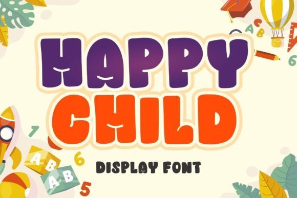 Happy Child Font - Featured Image