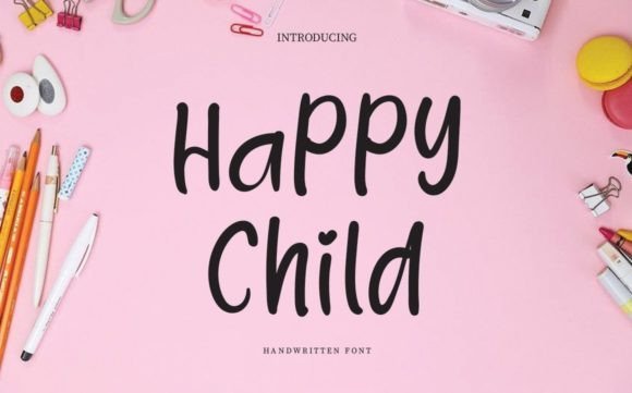 Happy Child Font - Featured Image