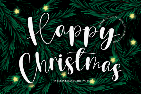 Happy Christmas Font - Featured Image