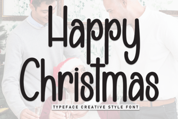 Happy Christmas Font - Featured Image