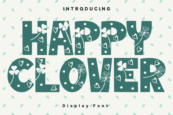 Happy Clover Font - Featured Image