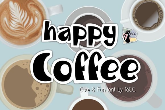 Happy Coffee Font - Featured Image