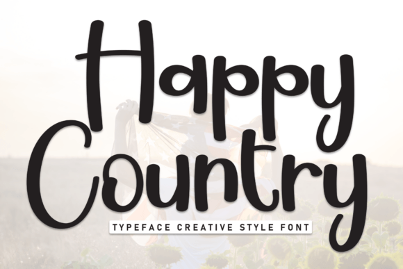 Happy Country Font - Featured Image