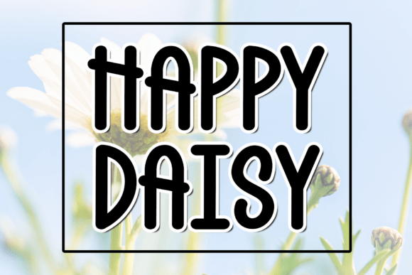 Happy Daisy Font - Featured Image