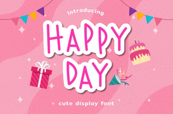 Happy Day Font - Featured Image