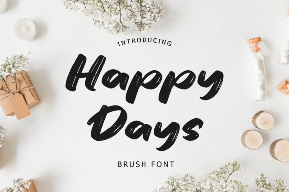 Happy Days Font - Featured Image