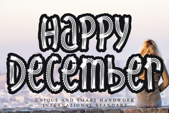 Happy December Font - Featured Image