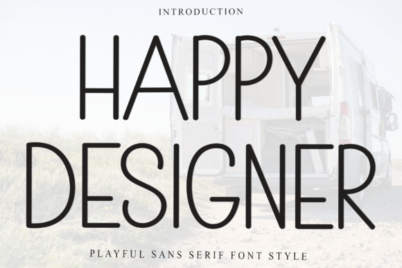 Happy Designer Font - Featured Image