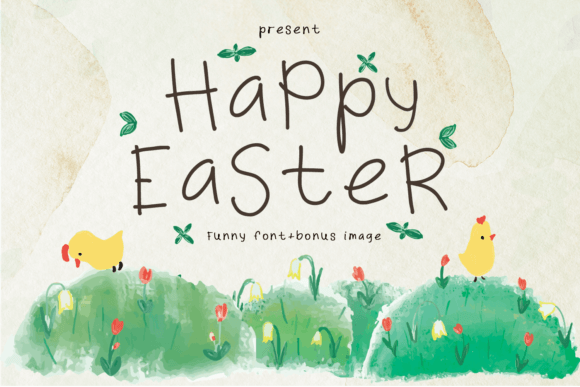 Happy Easter Font - Featured Image