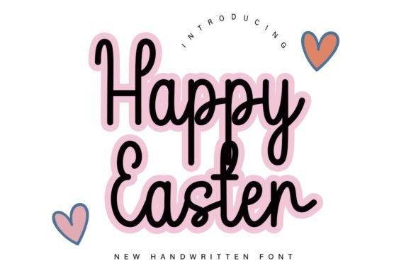 Happy Easter Font - Featured Image